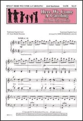 Here We Come A-Caroling SATB choral sheet music cover